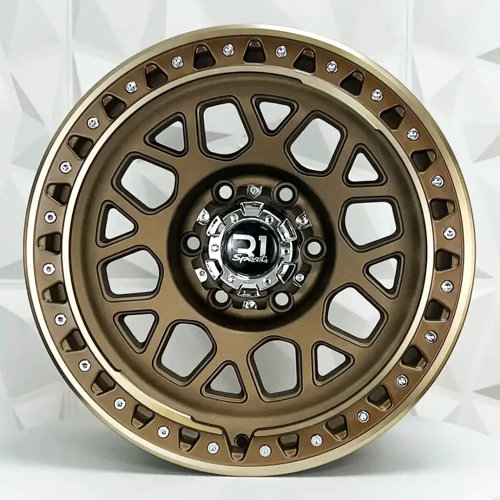 RIN 17X9 5-127 R1 SPORT DX130 MAT BRONZE ML+MAT BRONZE RIVETS ET0 CB83