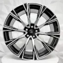 RIN 19X8.5 5-112 R1 SPORT H3122F MACHINE BLACK ET30 CB66.5