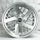 RIN 17X9 5-120.65 R1 SPORT YL13 SILVER MACHINE FACE ET12 CB70.8