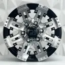 RIN 15X7 5-114.3 R1 SPORT JCW269 BLACK MACHINE FACE ET-2 CB83.6