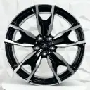 RIN 20X9.5 5-120 R1 SPORT BH20130 BLACK MACHINE FACE ET35 CB74.1