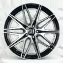RIN 19X9.5 5-112 R1 SPORT FBX156 BLACK MACHINE FACE ET45 CB66.56