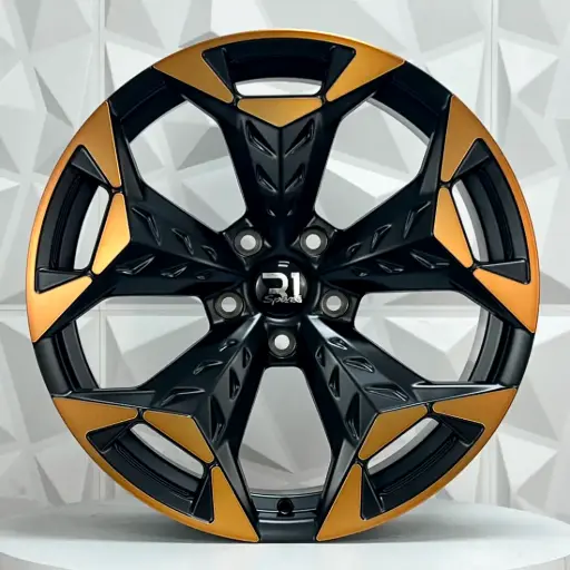 [FF198605] RIN 19X8.5 5-112 R1 SPORT CPR20-FF SATIN BLACK MF+COPPER ET38 CB57.1